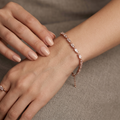 Rose Gold Baguette Bracelet
