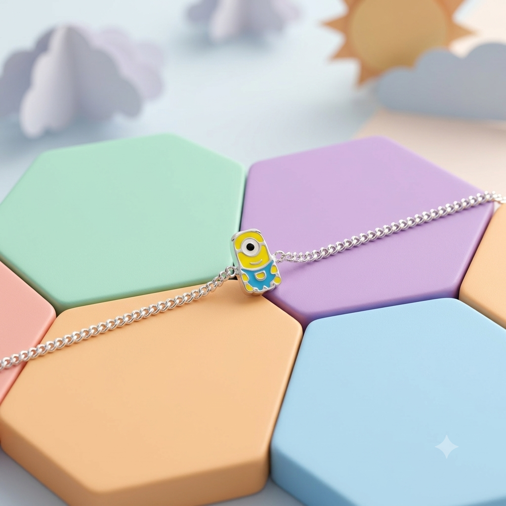 Minion Charm Bracelet