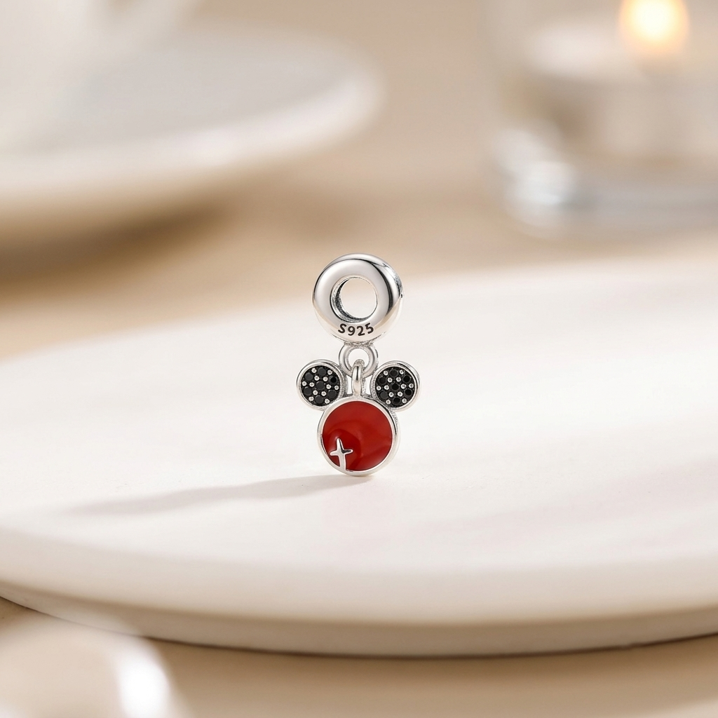 Mickey Mouse 925 Silver Charm