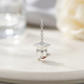 Graduation Cap & Diploma Charm