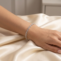 Silver Braided Bracelet
