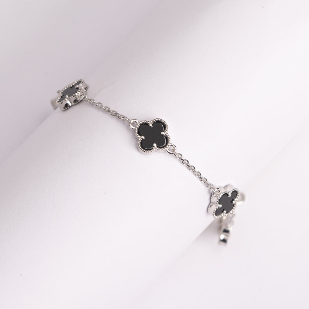 Black Clover Charm Bracelet