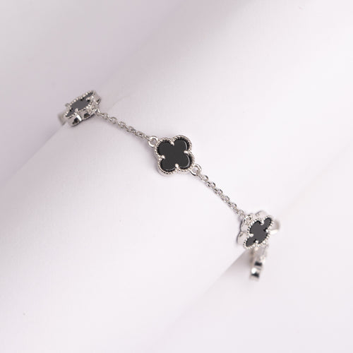 Black Clover Charm Bracelet