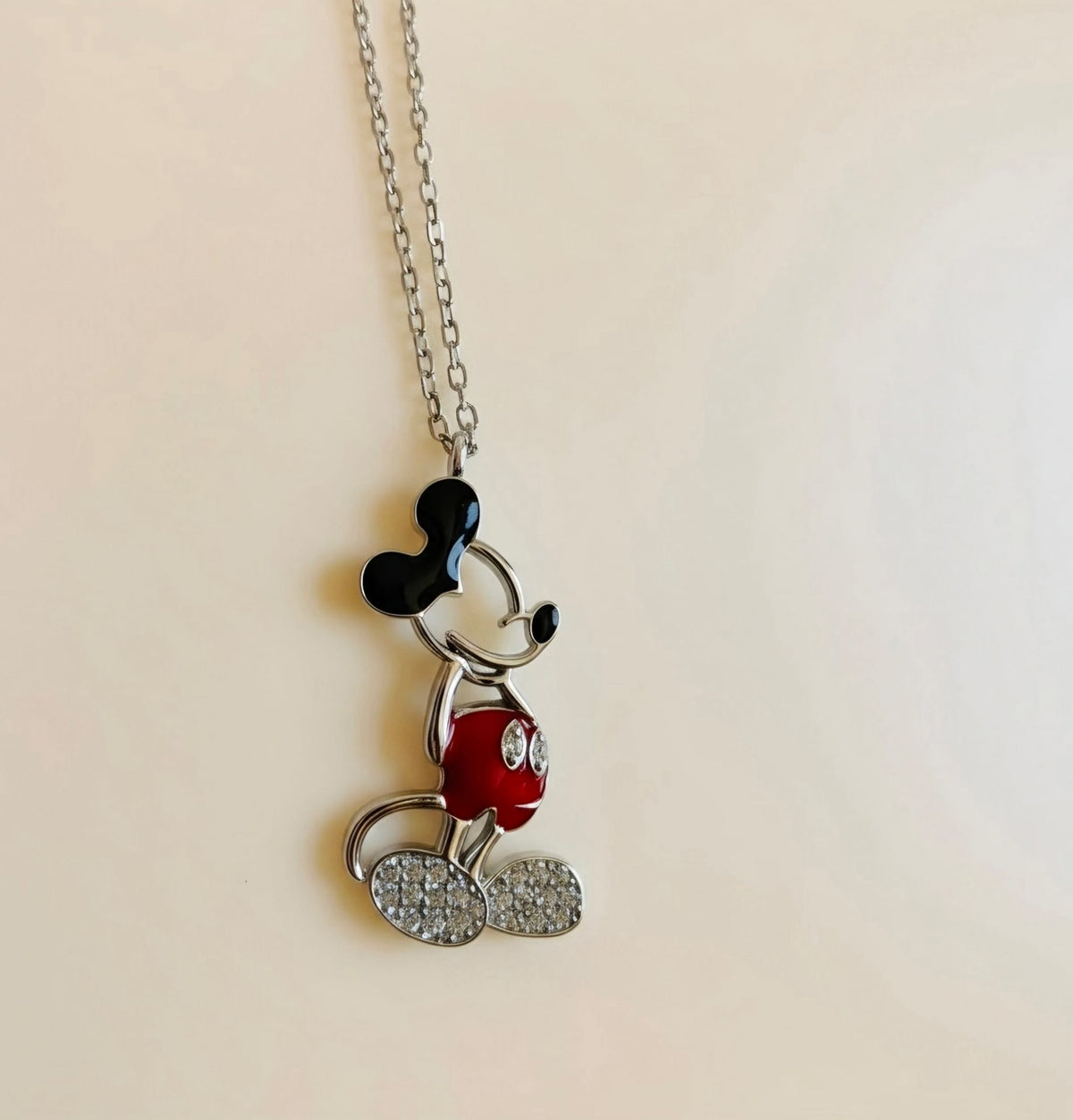 Mickey Mouse Pendant Necklace