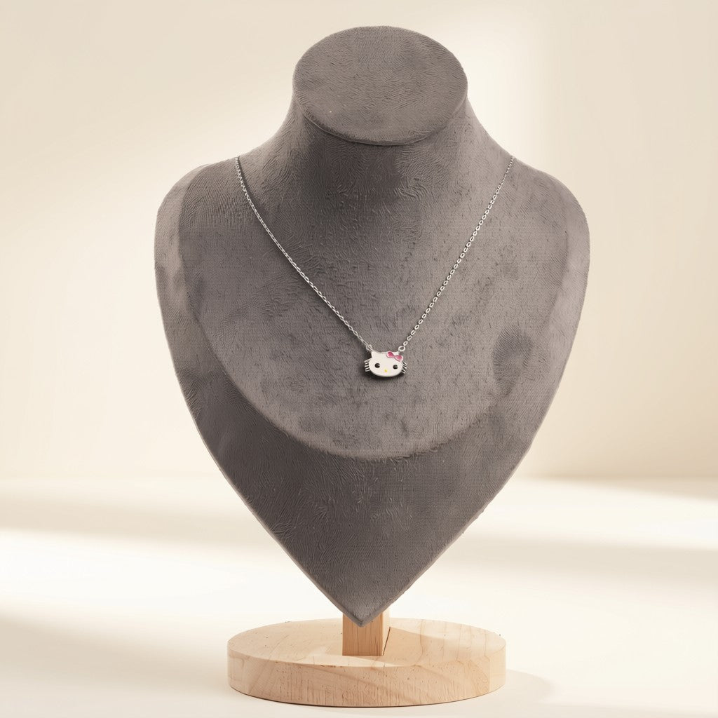 Cute Kitty Pendant Necklace